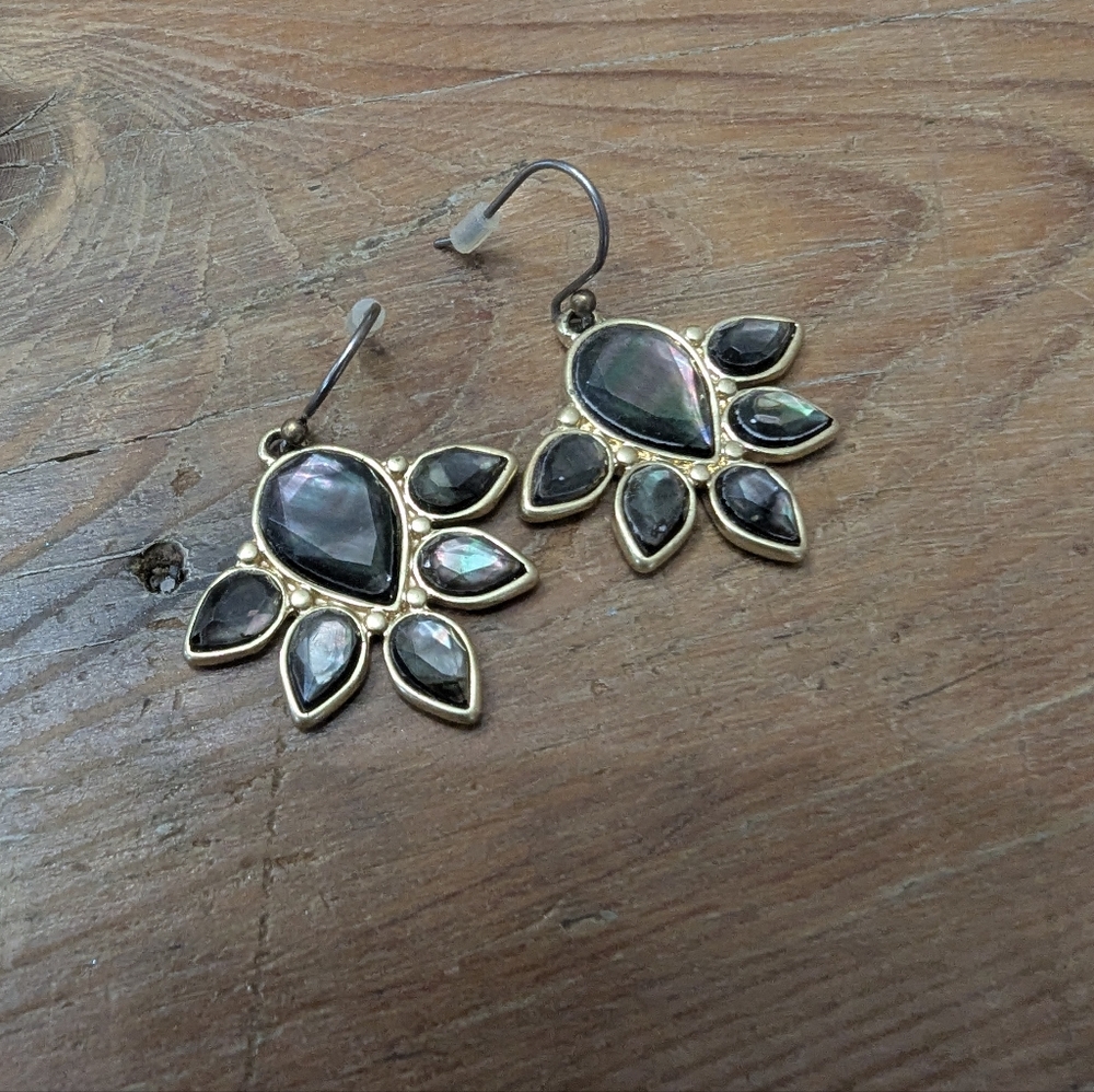 Lucky Brand Stone Drop Earrings